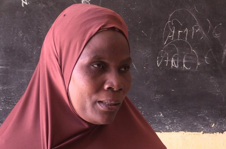 Portrait de Sabira Ibrahim, enseignante malvoyante