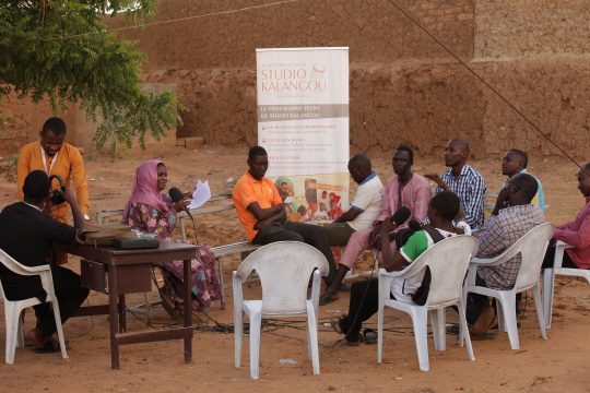 Enregistrement de l'émission "Tous à la fada" à Bouza dans la région de Tahoua