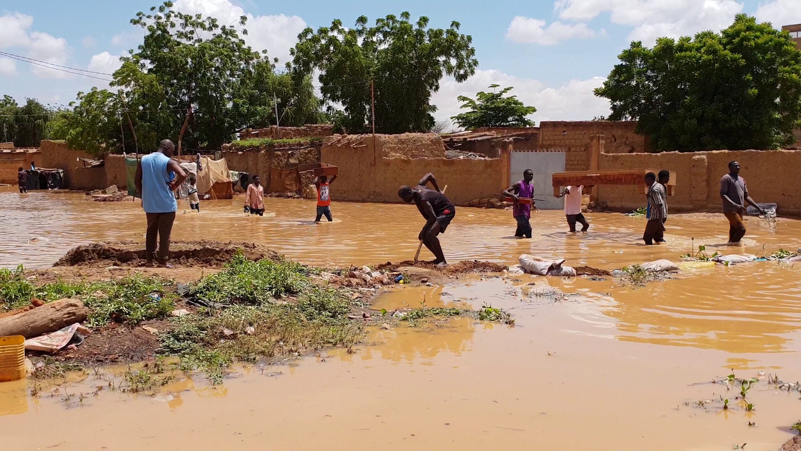 les inondations au Niger, favorisées par les effets du changement climatique ?