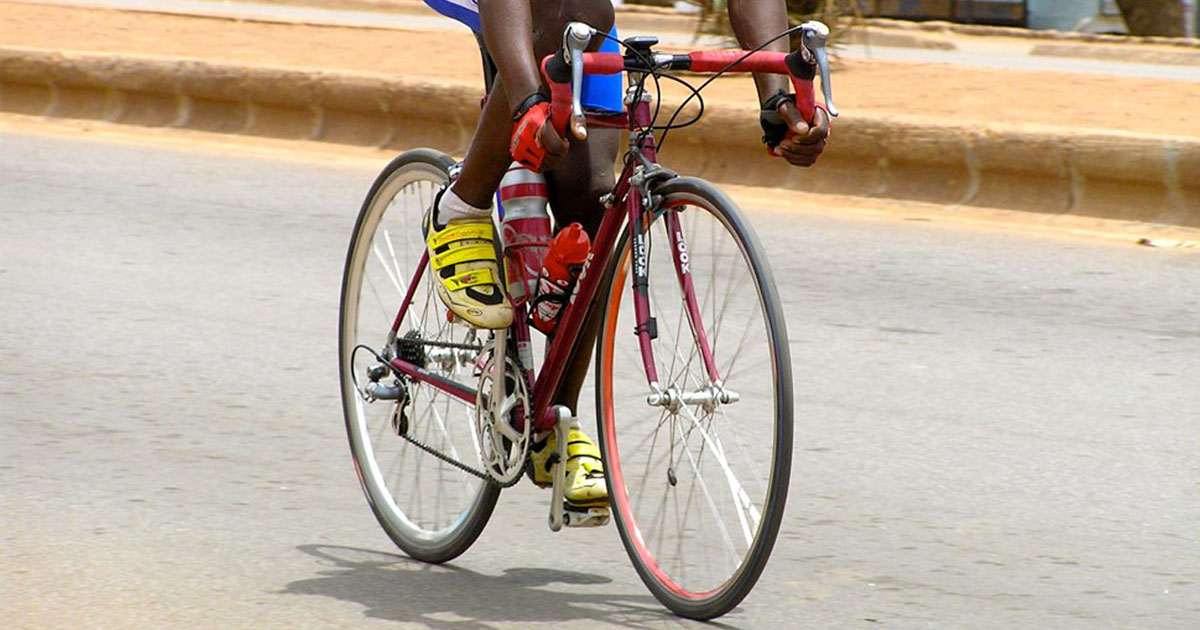 🚴🏾‍♀️Une course de cyclisme à Doutchi