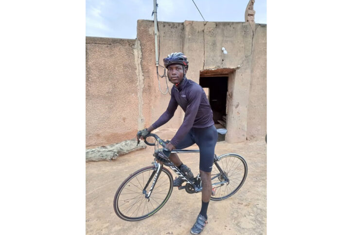 🚴🏾‍♂️Originaire de Dogondoutchi, Salifou Ibrahim est cycliste depuis plus de 10 ans