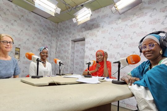 Catherine Inglehearn l'ambassadrice du Royaume-Uni au Niger donne des explications sur la Bourse Chevening