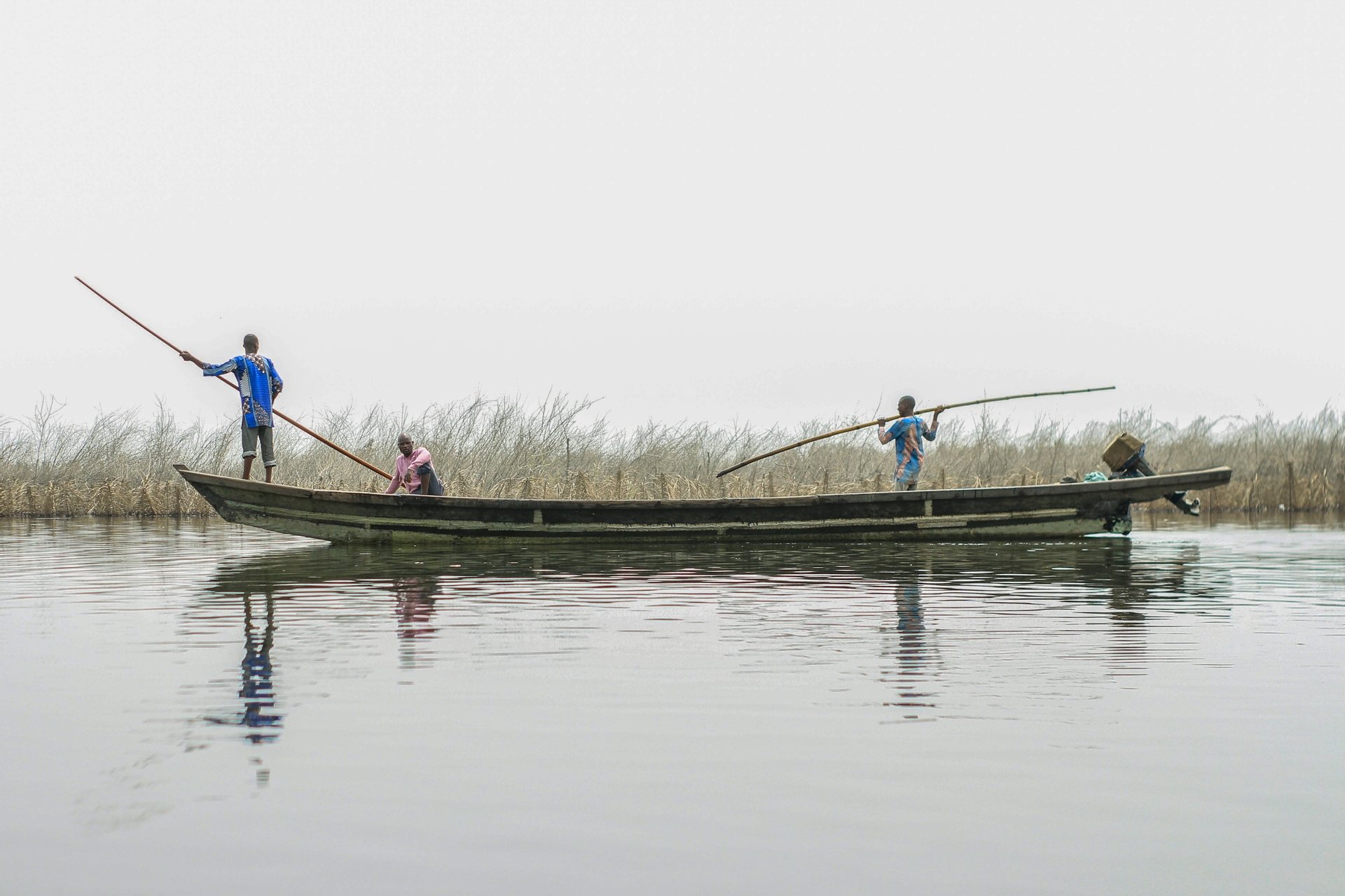 À Diffa, une technique ingénieuse pour capturer de gros poissons