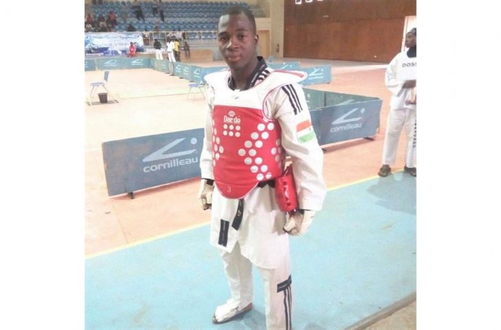 Portrait de Abdel Kader Namata Boureïma, jeune taekwondoïste nigérien résidant en Allemagne